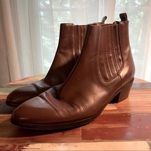 J.Crew Leather Chelsea Boots